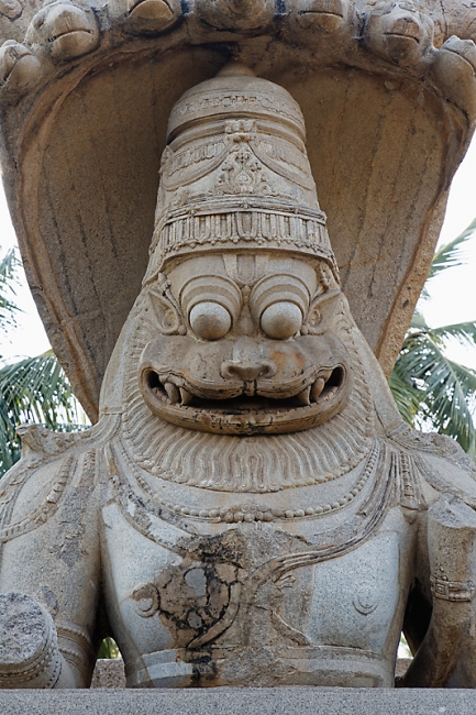 Hampi-Statue de Narasimha-007